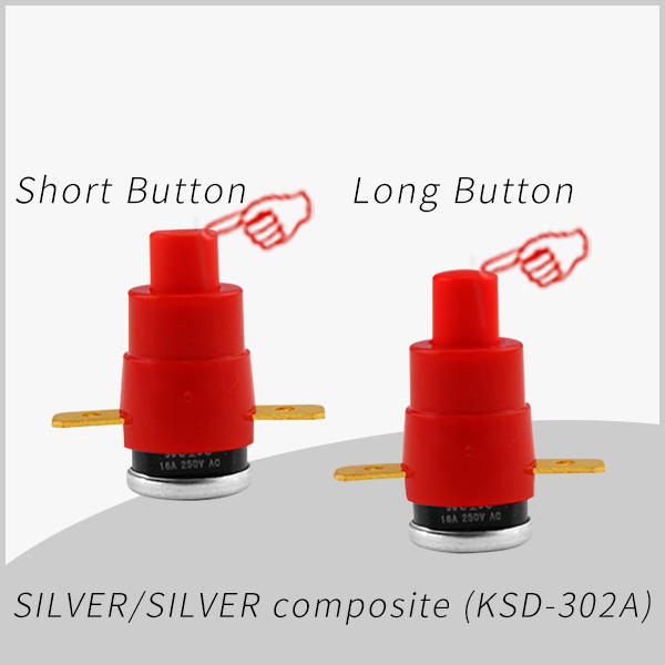 KSD-302A thermostat temperature 16A control switch thermal protector with converter drag board socket wire tray 56 degrees 63 degrees