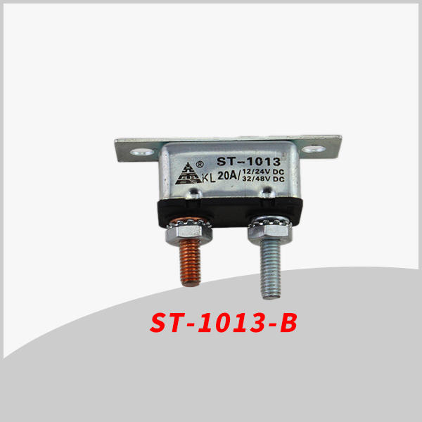 ST-1013 Miniature Circuit Breaker Thermal Protection Overload Protector Switch for Vehicle Miniature Circuit Breaker DC Motor Protection