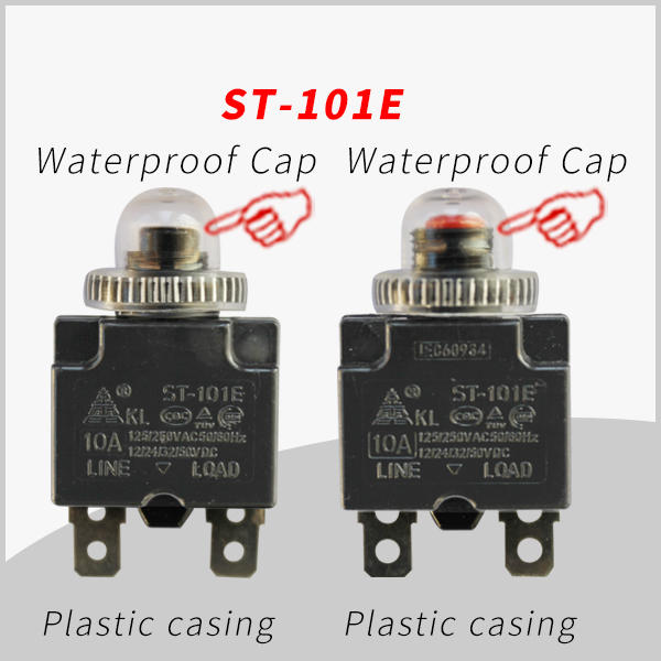 ST-101E Current overload thermal protector temperature control switch socket converter micro motor