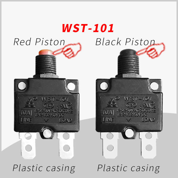 WST-101 Overload Current Thermal Protector for American and Australian Power Plug Socket Converter Small Motor
